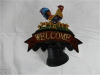 WELCOME- ROOSTER BELL- NEW