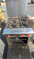 4 burner GAS range