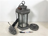 Quorum 7828-1-72 1-light outdoor hanging lantern,