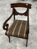 20th Century Mahogany Sheraton Arm Chair