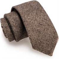 NEW JEMYGINS 2.4" Cotton Necktie-Brown