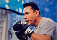 Autograph COA Oscar De La Hoya Photo