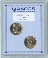 MS65 Kennedy Half Dollars