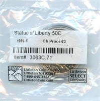 1986 Statue of Liberty Commemorative Half Dollar