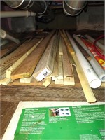 Wood, PVC, and Conduit Pieces