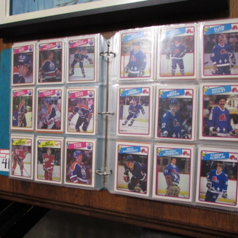 ALBUM OF OPEE-CHEE HOCKEY CARDS