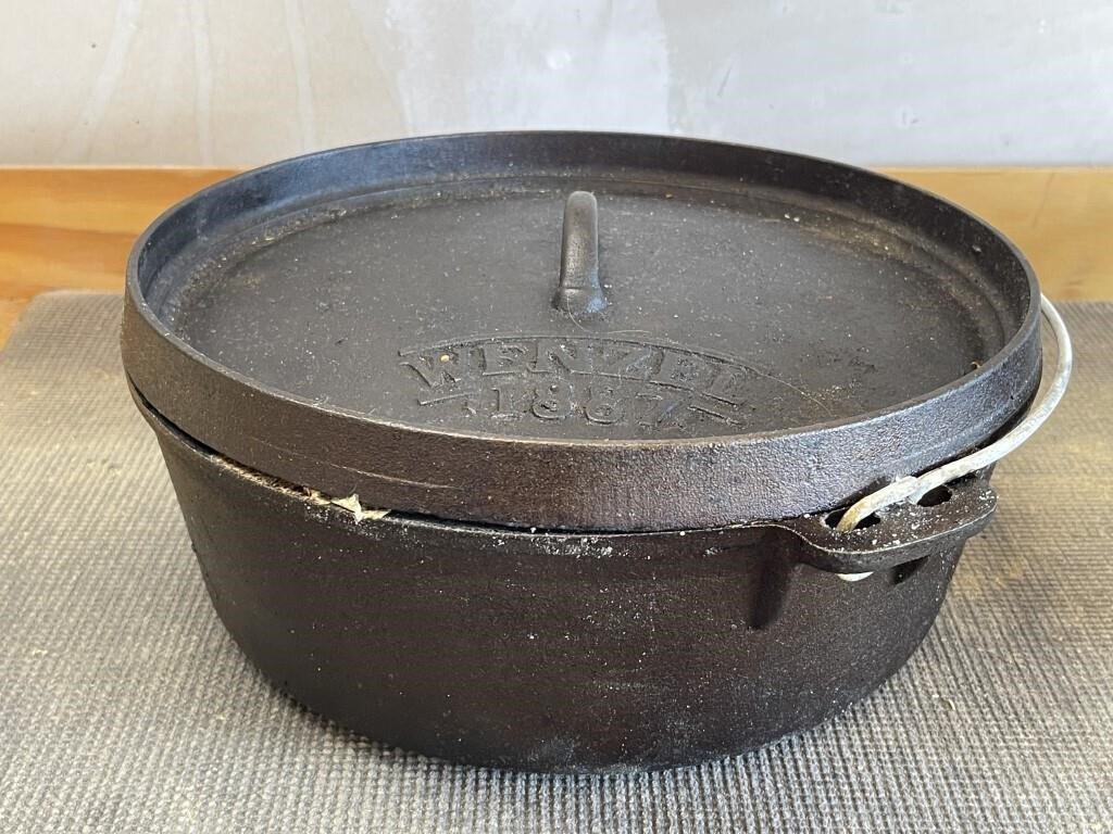 Wenzel Cast Iron Dutch Oven Pot