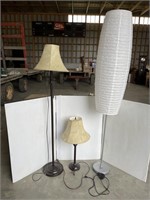 3 lamps