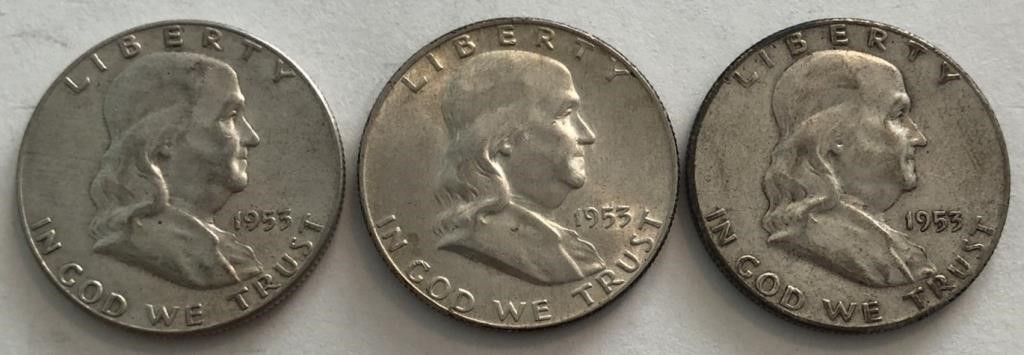 1953-P/D/S Halves