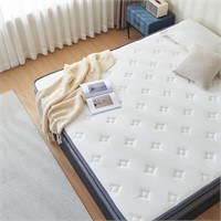 Queen Mattress  12  Memory Foam Hybrid.