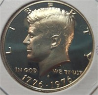 Proof 1976 bicentennial Kennedy half dollar