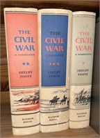 (3) 1963 The Civil War - A Narrative by Shelby