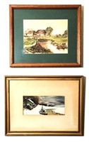 Landscape Prints of Water Colors