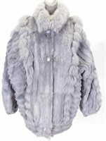 Lady's Gray Fur Jacket