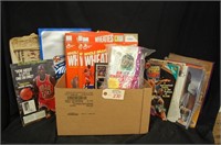 NBA Hoops Cards, Magazines & Newspaper Clippings