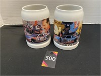 Kyle Petty & Richard Petty NASCAR Steins