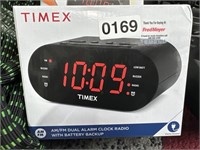 TIMEX ALARM CLOCK RETAIL $20