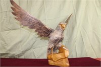 Carved Wooden Eagle