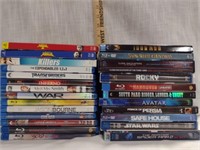 Var. Blu-Ray DVD Collection-Star Wars, KF Panda
