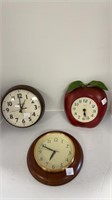 (3) clocks (Welby, MSE, Hanover)
