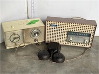 2 radios & northern electric bell