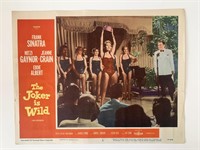 The Joker Is Wild original 1957 vintage lobby card