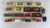 18pc Matchbox Models Of Yesteryear Die-Cast Cars