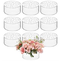 Tanlade 10 Pcs Acrylic Floral Centerpiece for Dini