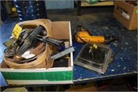Box- Drill Strap, Level & Tools