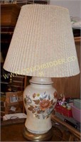 Vintage Flower Print Lamp