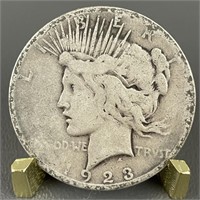 1923-S Peace Silver Dollar (90% Silver)