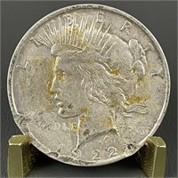 1922-D Peace Silver Dollar (90% Silver)