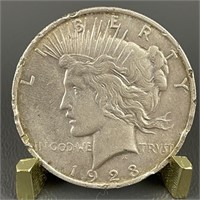 1923 Peace Silver Dollar (90% Silver)