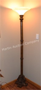 (L) Heavy Floor Lamp - 74" tall