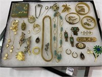 Collection of Costume Jewelry Including