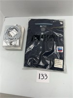 NEW CHEVRON POLO WITH APPLE CHARGER