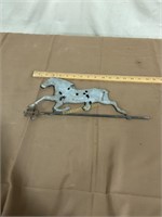 Vintage running horse weathervane