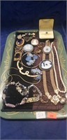 Tray Of Assorted Jewelry