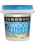 (New) FAMOWOOD 42042106 Latex Wood Filler Birch