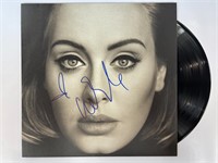 Autograph COA Adele vinyl