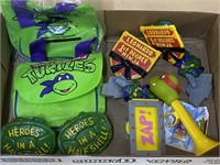 LOT OF VINTAGE BURGER KING TMNT TOYS