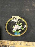 Japanese cloisonné plate