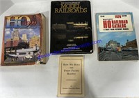 Lot Of 4 Railroad Books