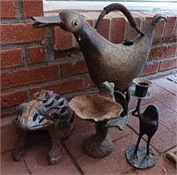Metal Garden Animal Figurines