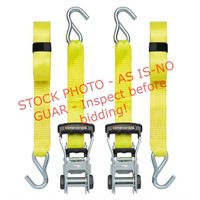 2 pk. X Ratchet 1.5" x 14’ Ratchet Straps