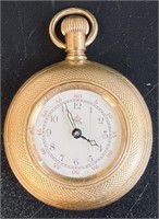 LADY'S GOLD COLOURED WALTHAM POCKET WATCH
