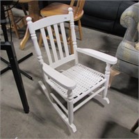 CHILDS WHITE ROCKER