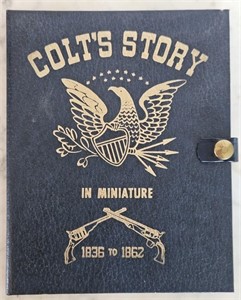 Colt's Story in Miniature Book Mini Gun Replicas