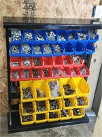 Nice Organizer with Plastic Bins and Contents