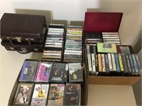 LOTS OF CASSETTES, COUNTRY, BLUEGRASS, MISC